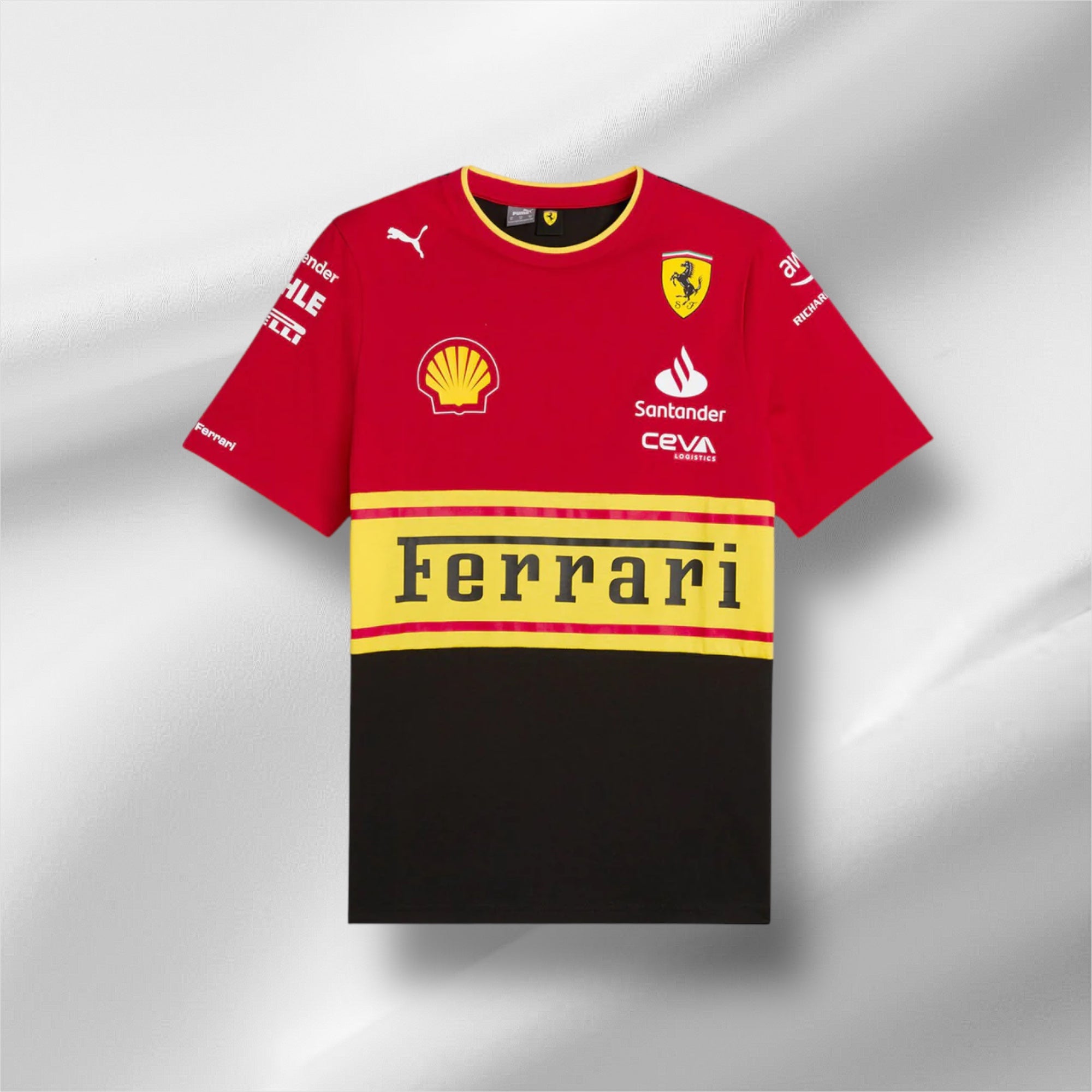 Scuderia Ferrari Team Shirt 2023 Monza Special Edition Overtake