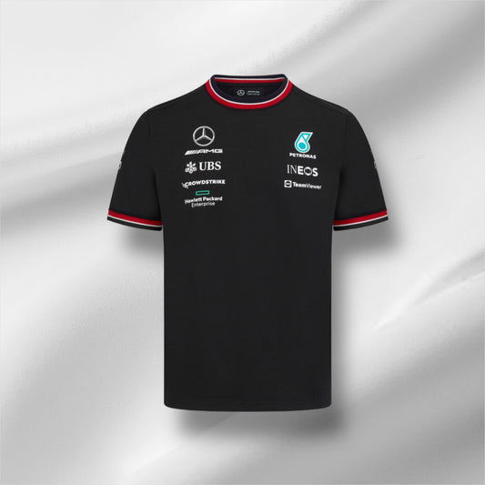 Mercedes Team Black Shirt 2022