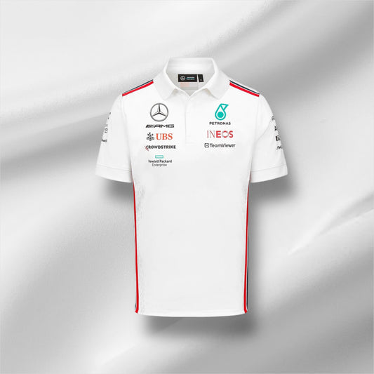 Mercedes Team White Polo 2023