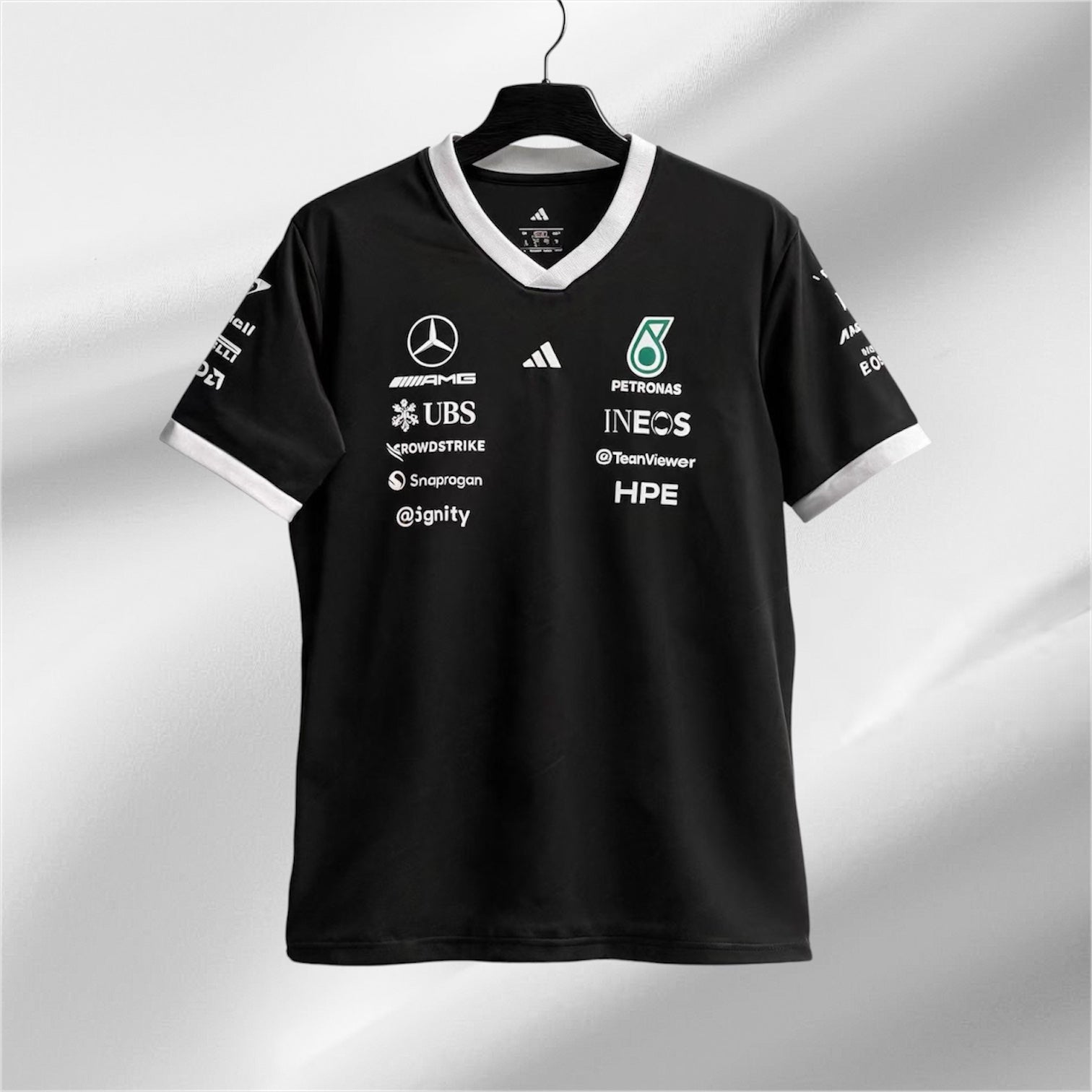 Mercedes Team Black Shirt 2026 - Oversized Edition