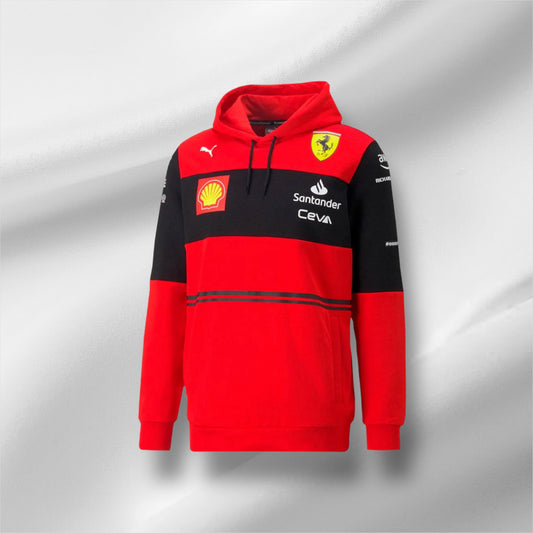 Sweat à capuche de l'équipe Scuderia Ferrari 2022