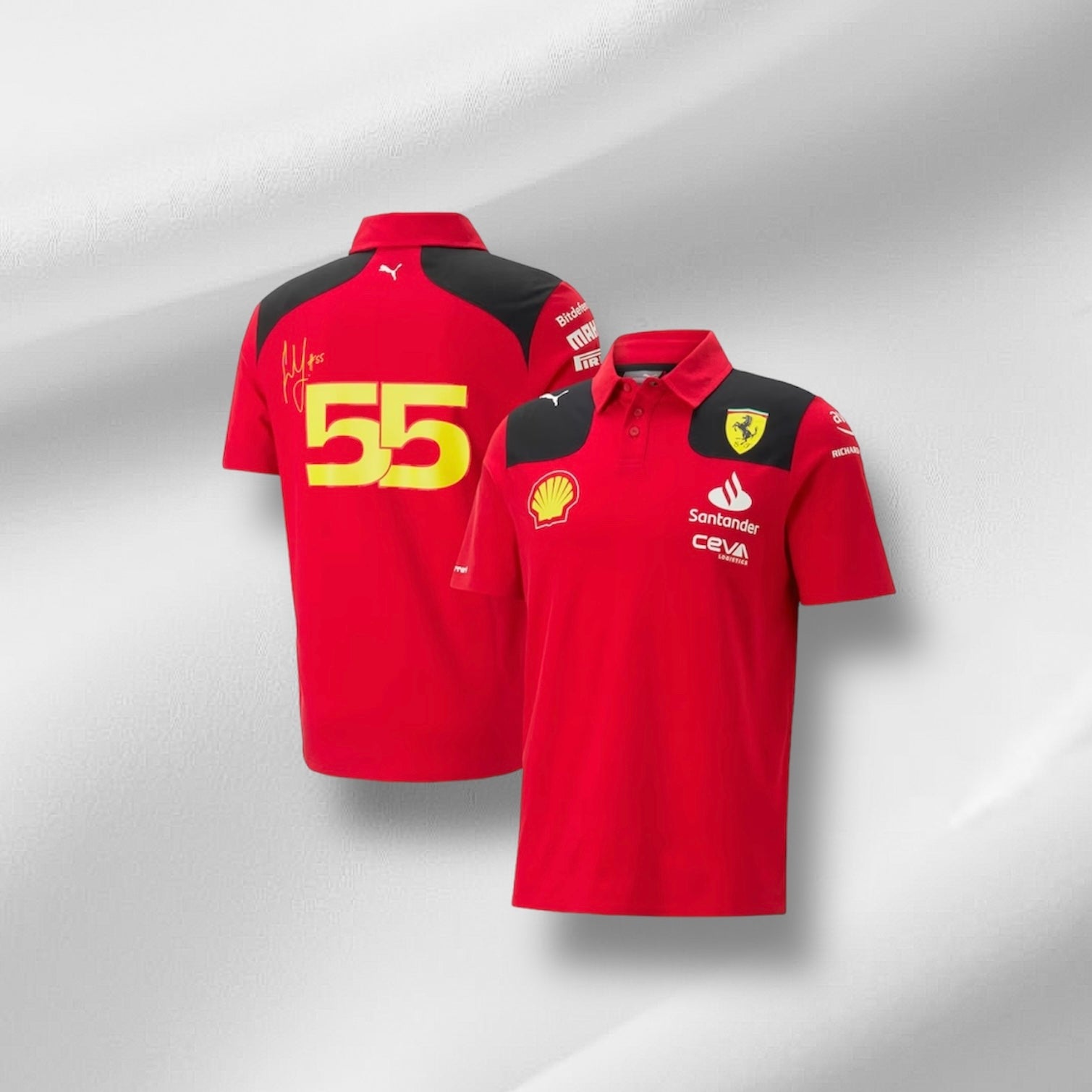 Scuderia Ferrari Carlos Sainz Polo 2023