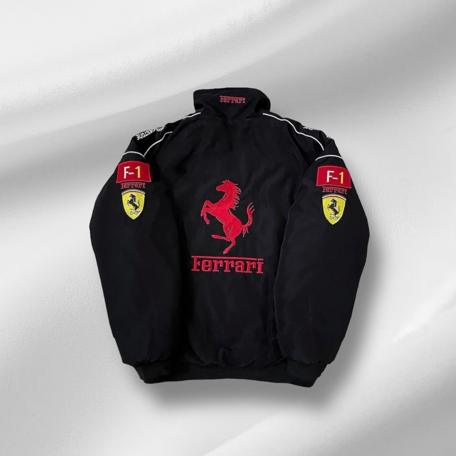 Ferrari Black Vintage Jacket