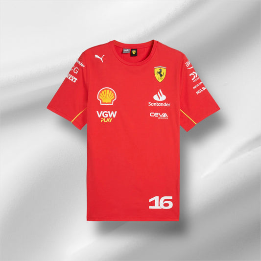 Scuderia Ferrari Charles Leclerc Trikot 2024