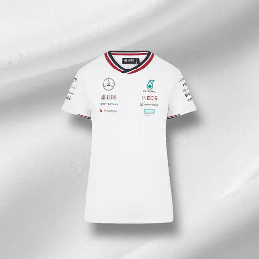 Mercedes Team White Shirt 2024 - Women