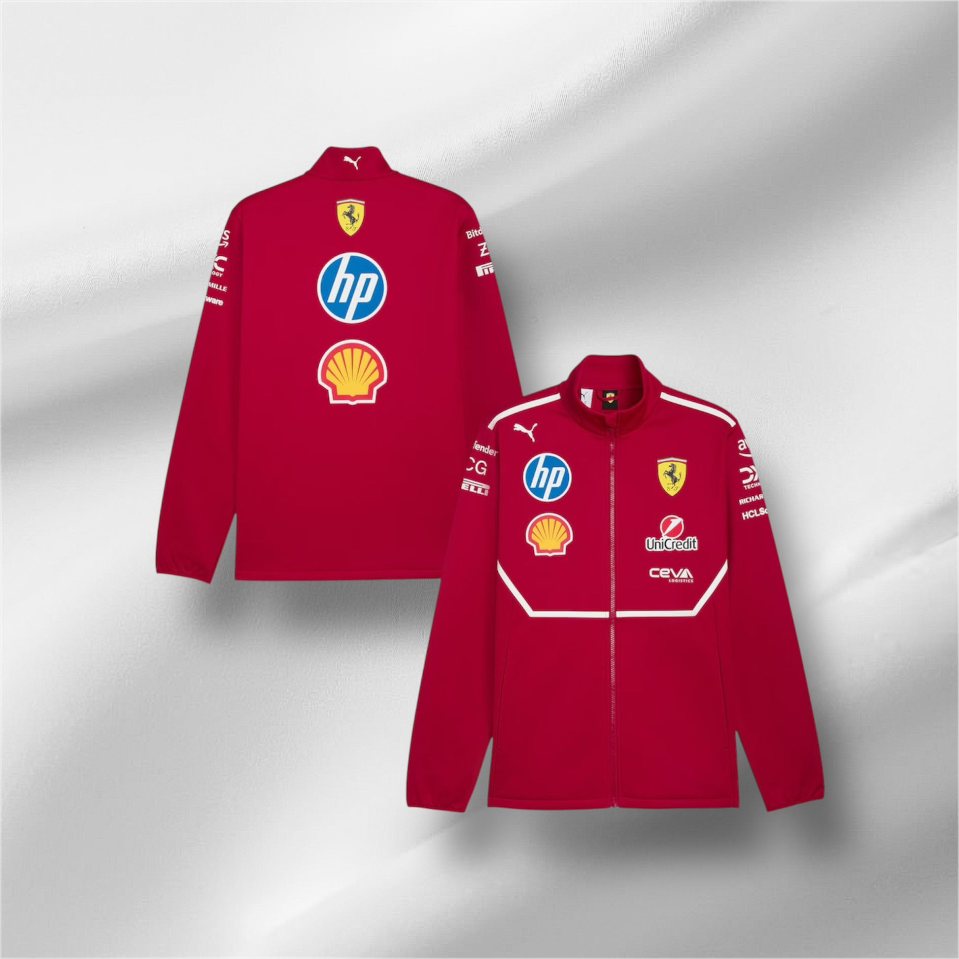 Scuderia Ferrari Team Softshell Jacket 2025