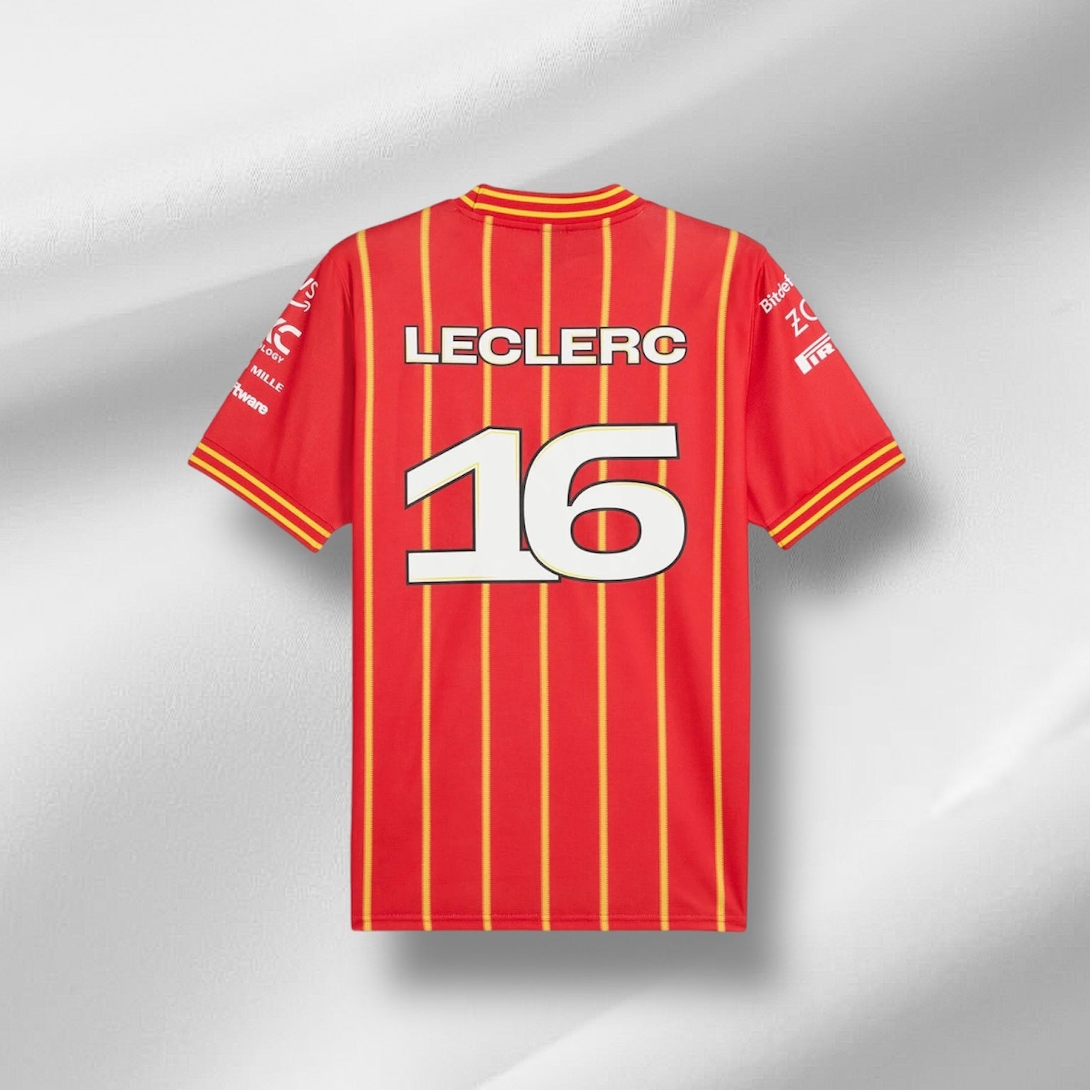 Scuderia Ferrari Charles Leclerc Shirt 2024 - Soccer Jersey Edition