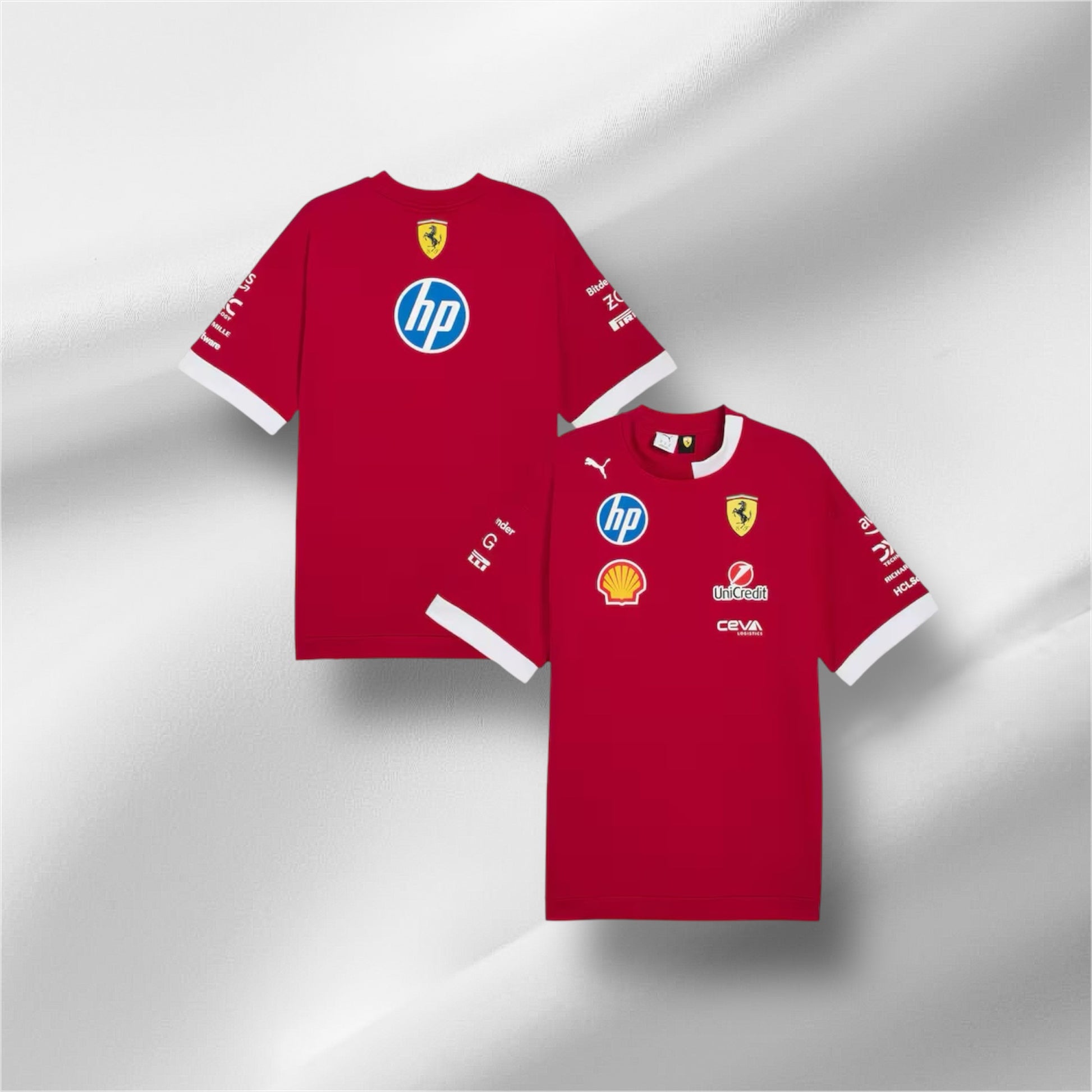 Scuderia Ferrari Team Shirt 2025 - Oversized Edition