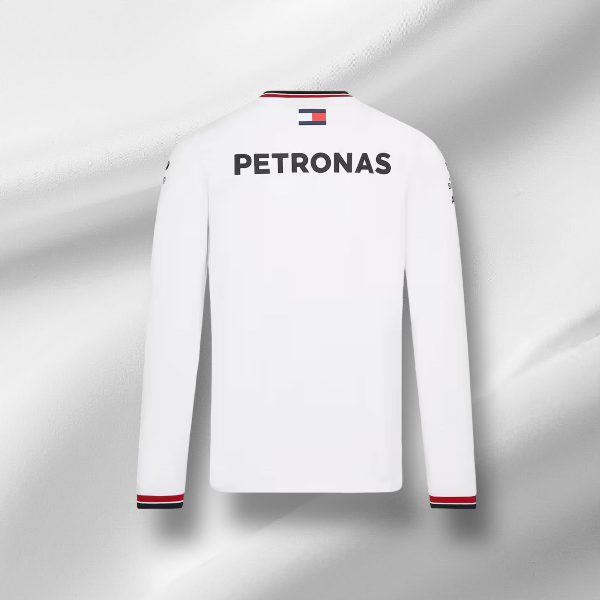 Maillot manches longues blanc Team Mercedes 2022