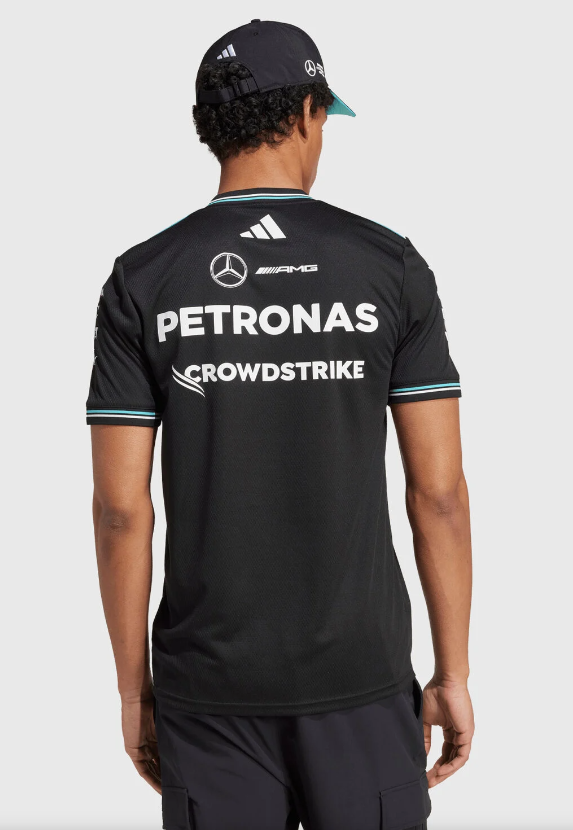 Mercedes Team Black Shirt 2025