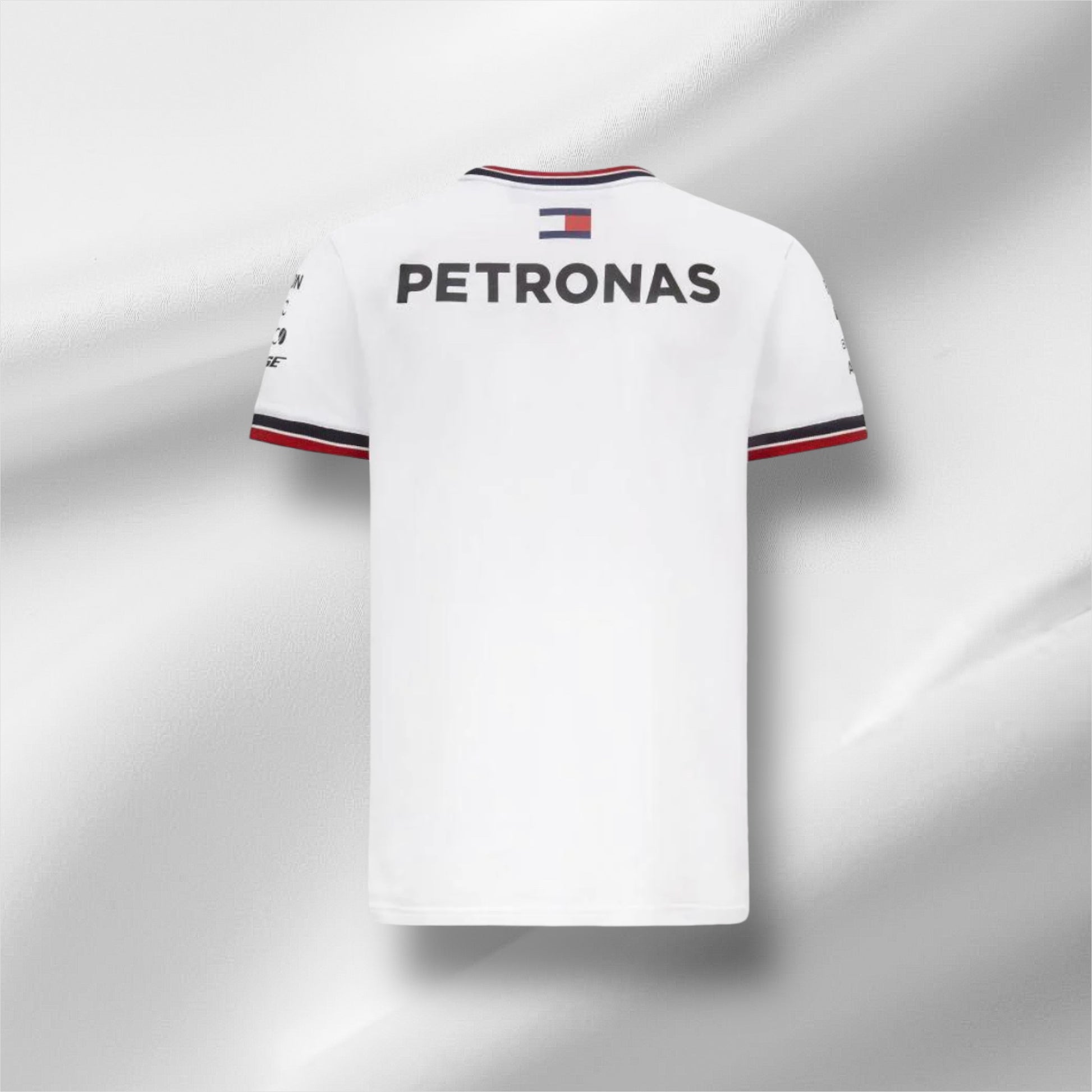 Maillot blanc de l'équipe Mercedes 2021