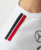 Maillot blanc de l'équipe Mercedes 2023