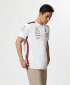 Weißes Mercedes-Team-Shirt 2023