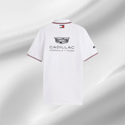 Cadillac Team White Polo 2026