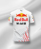 Weißes Redbull Team-Poloshirt 2022