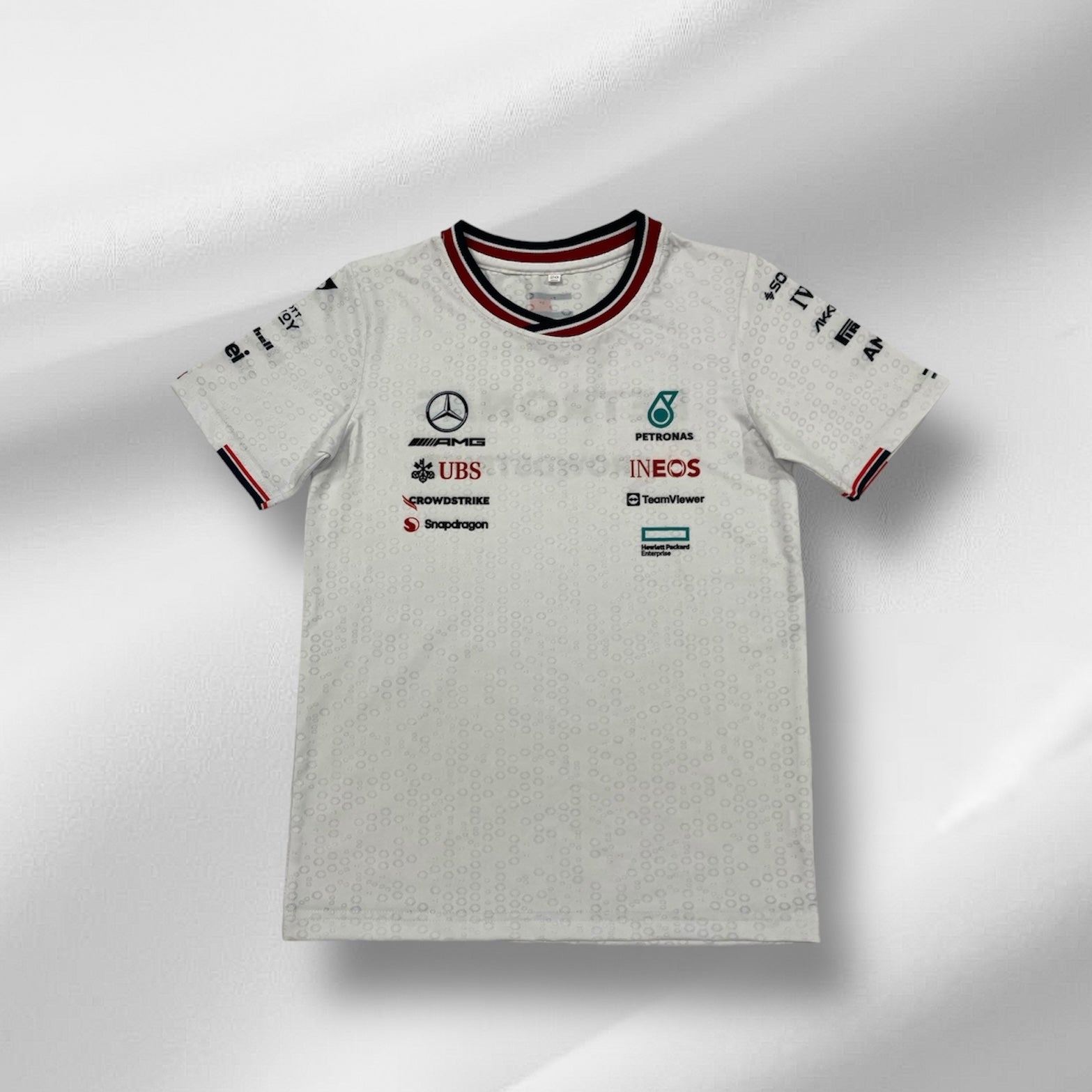 Mercedes Team White Shirt 2024 - Kids