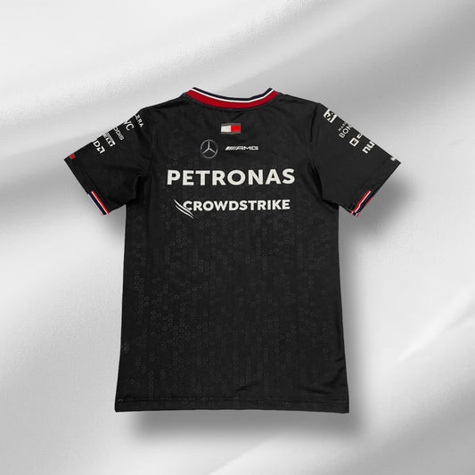 Mercedes Team Black Shirt 2024 - Kids