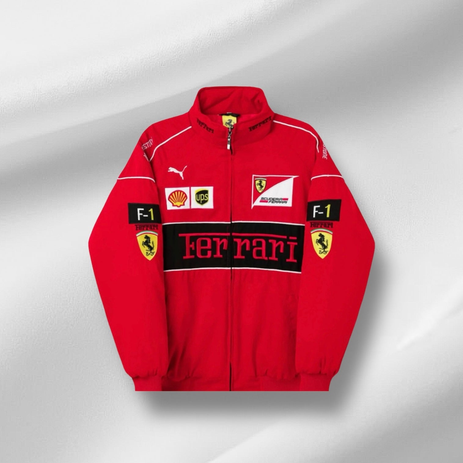 Ferrari Red Vintage Jacket