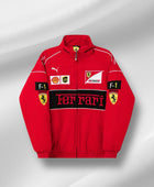 Ferrari Red Vintage Jacket