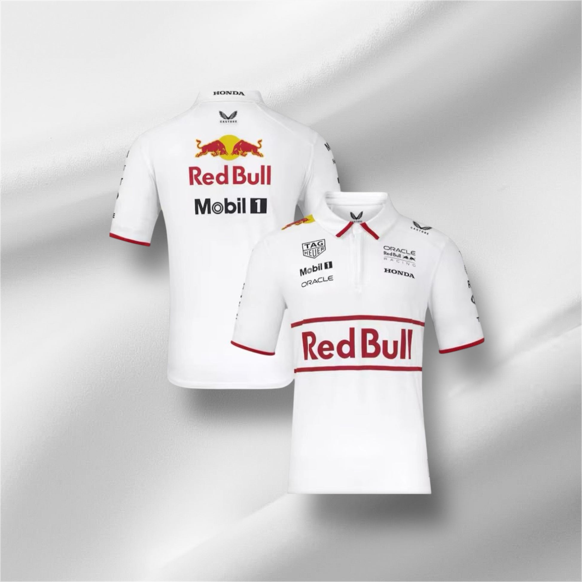 RedBull Team Shirt 2025 - White Edition