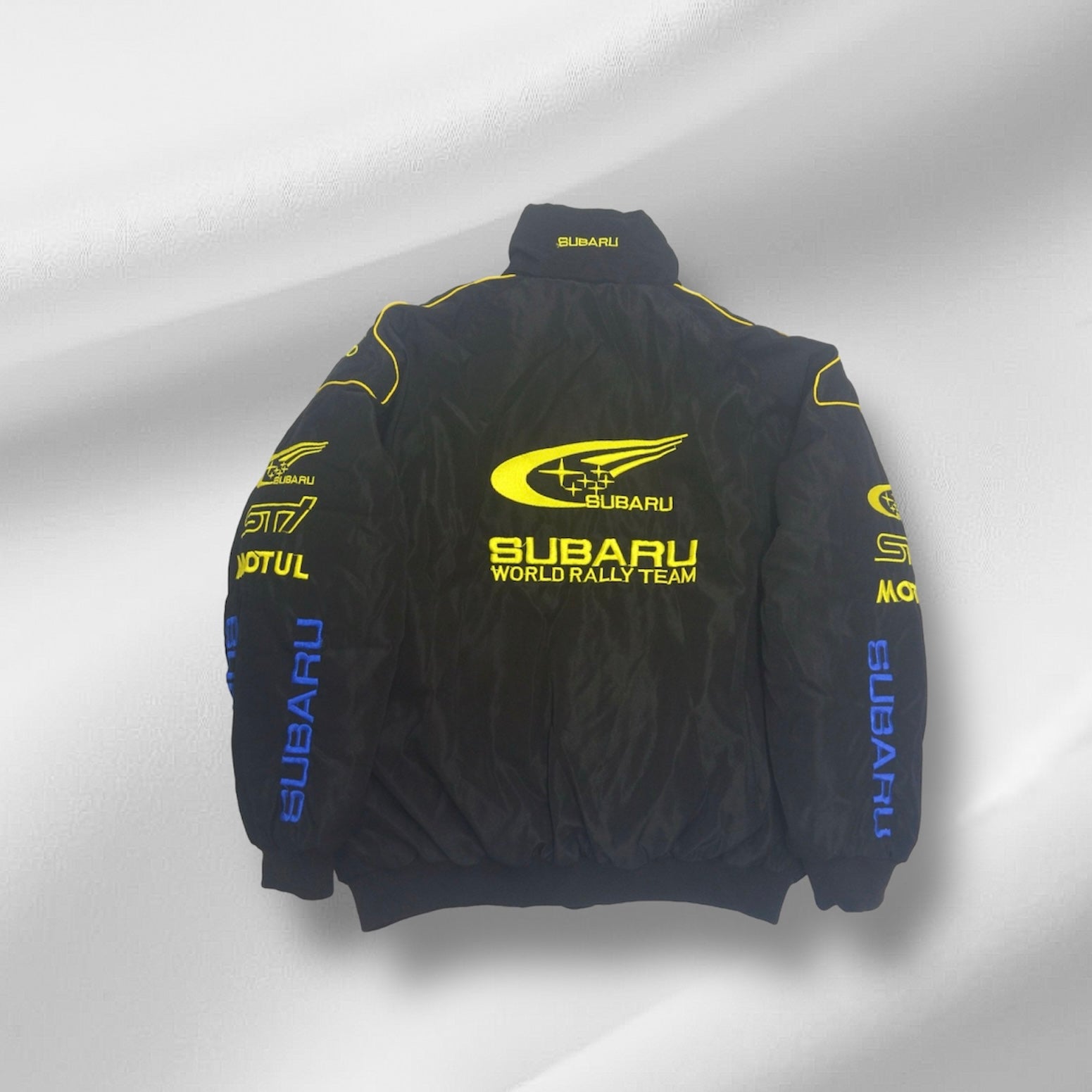 Subaru Black Vintage Jacket