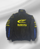 Subaru Black Vintage Jacket