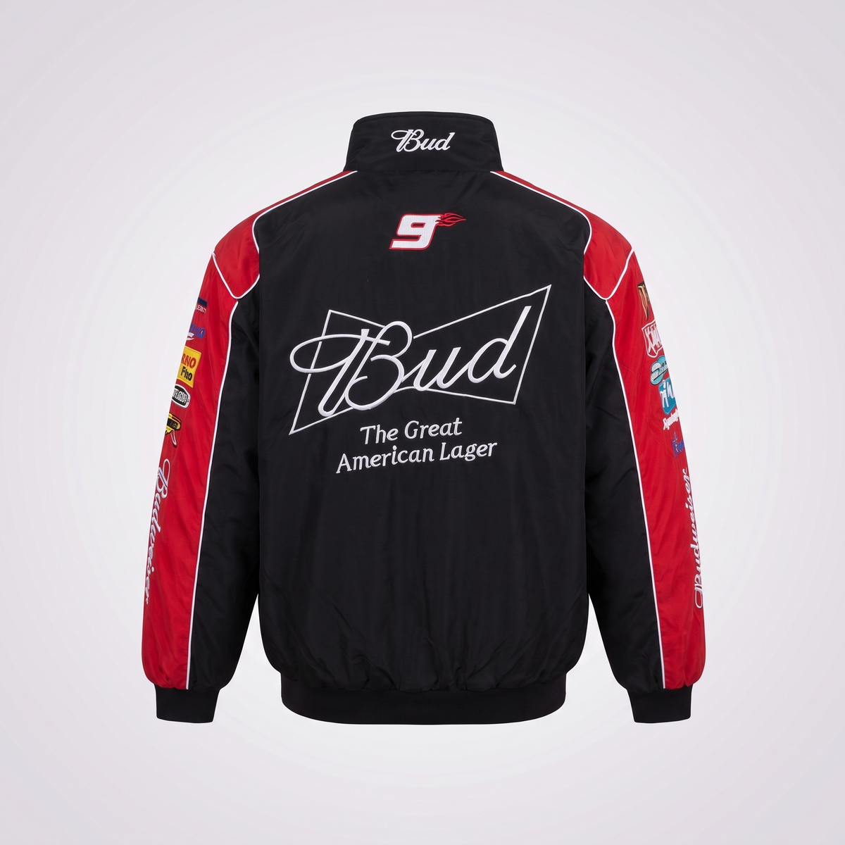 Budweiser Black Vintage Jacket - Back