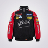 Budweiser Black Vintage Jacket - Front