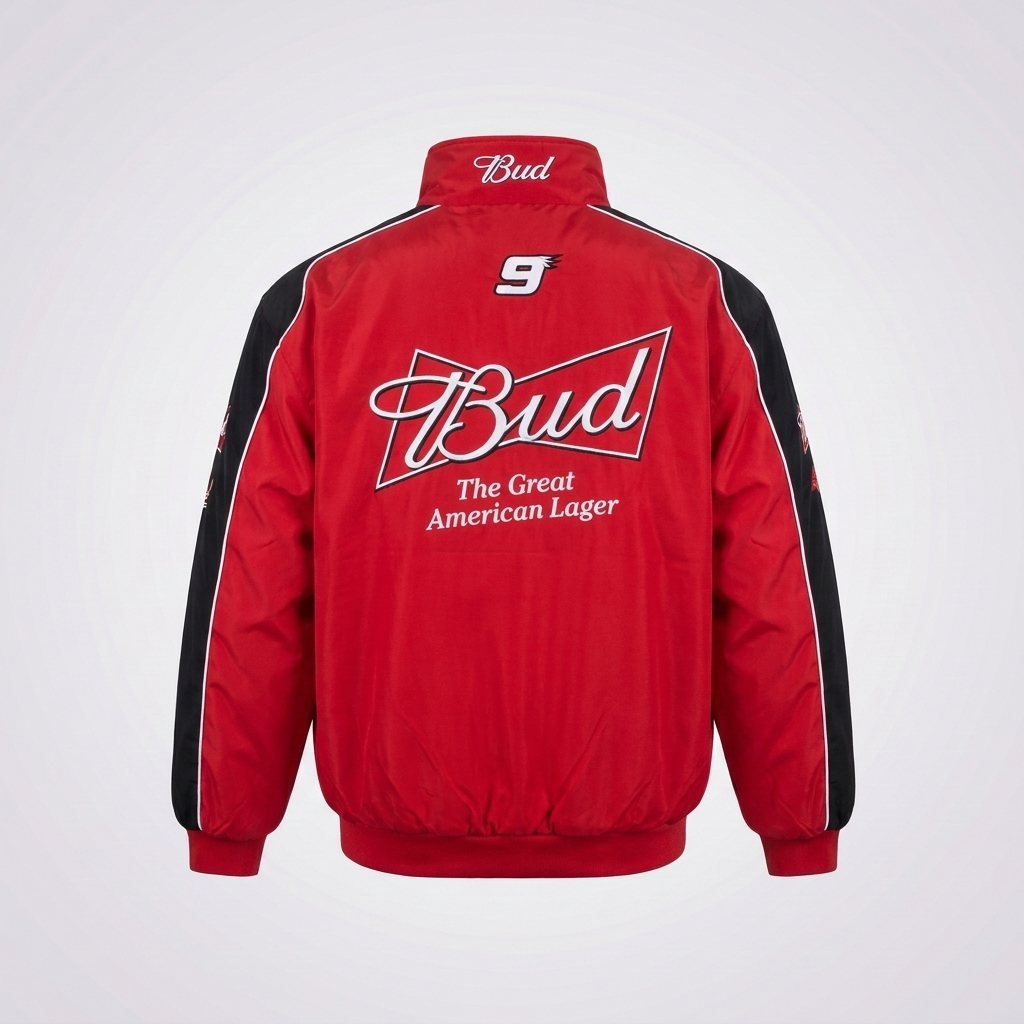 Budweiser Red Vintage Jacket - Back