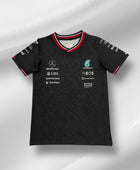 Mercedes Team Black Shirt 2024 - Kids