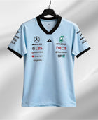 Mercedes Team Blue Shirt 2026 - Oversized Edition