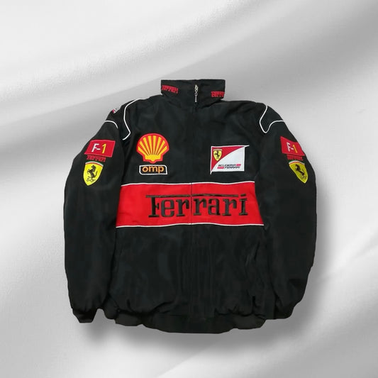 Ferrari Black Vintage Jacket