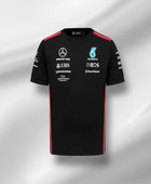 Maillot noir de l'équipe Mercedes 2023