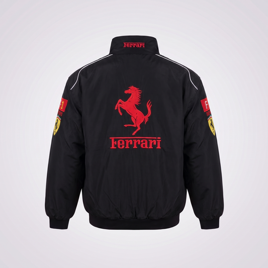 Ferrari Black Vintage Jacket - Back