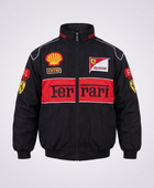 Ferrari Black Vintage Jacket - Front