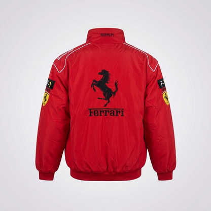 Ferrari Red Vintage Jacket - Back