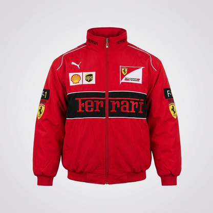 Ferrari Red Vintage Jacket - Front