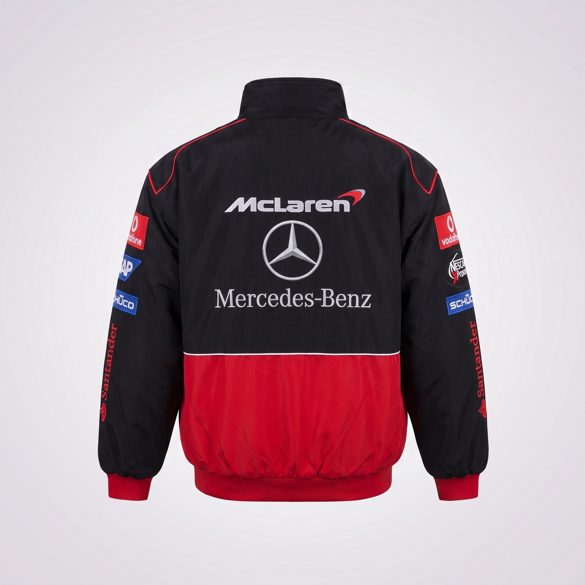 McLaren Black Vintage Jacket - Back