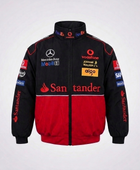 McLaren Black Vintage Jacket - Front
