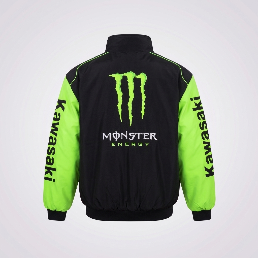 Monster Kawasaki Vintage Jacket - Back